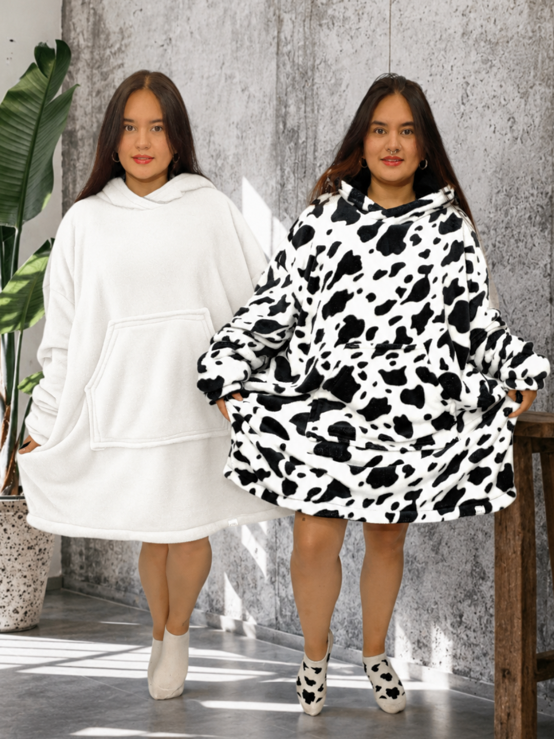 Buzo gigante cobija Vaca
