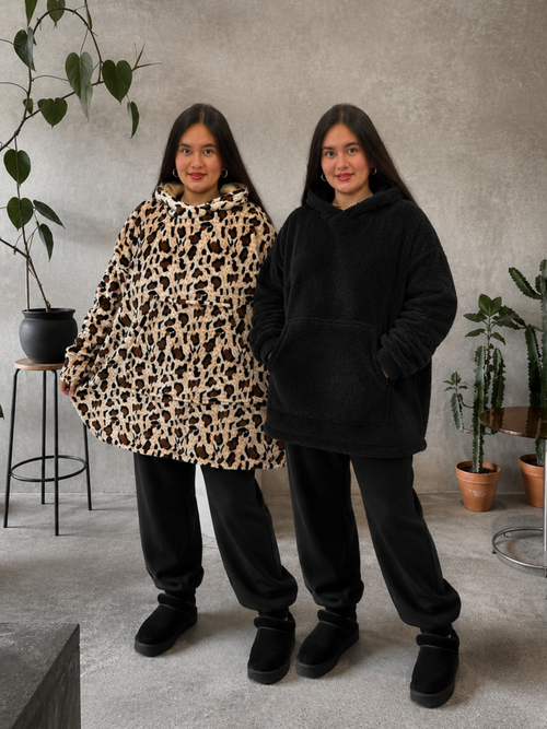 Buzo gigante cobija Leopardo