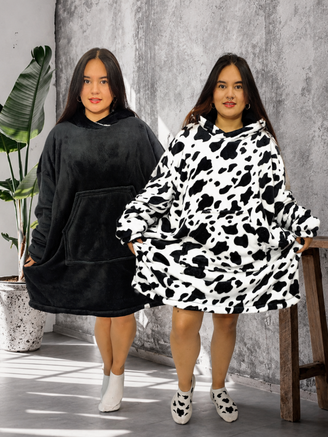 Buzo gigante cobija Vaca