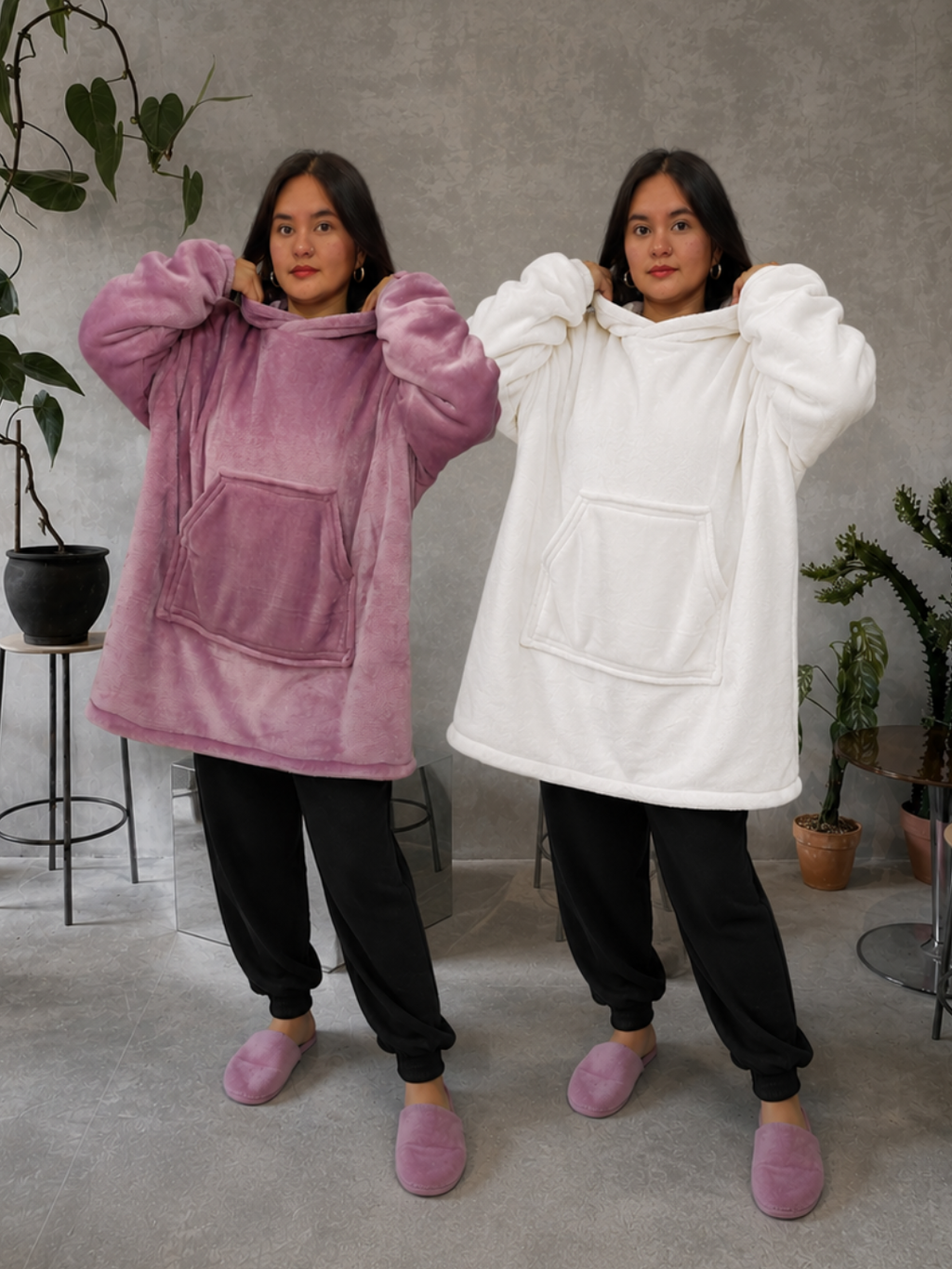 Buzo gigante cobija Lavanda