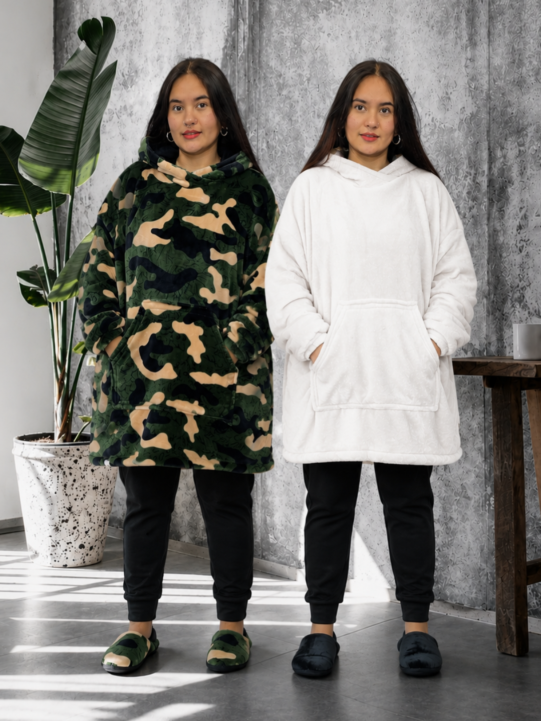 Buzo gigante cobija Camuflado