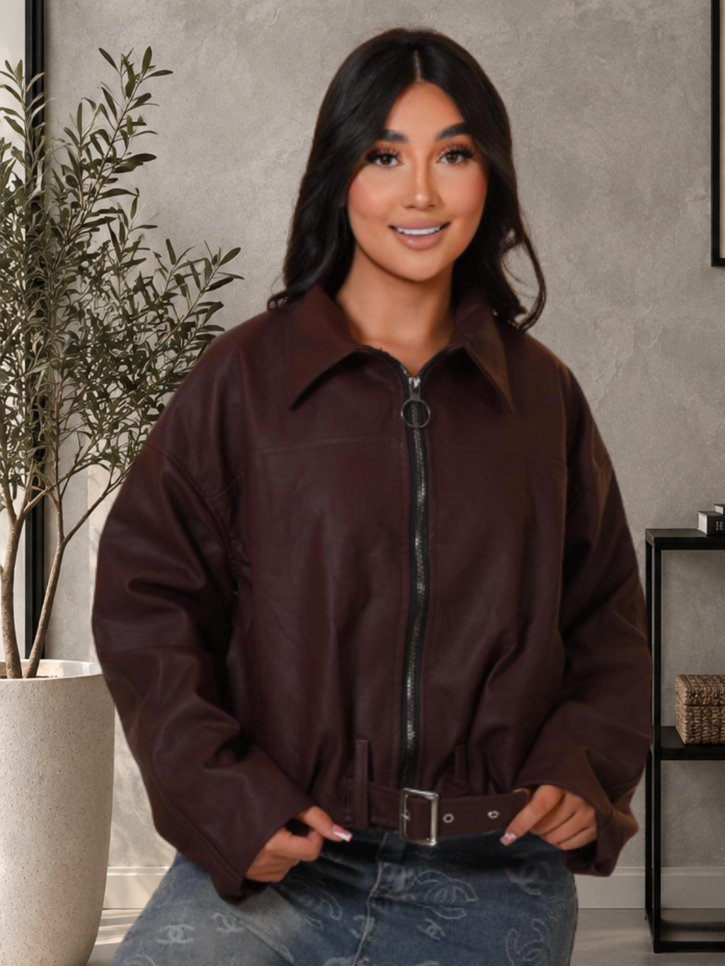 Chaqueta Con hebilla