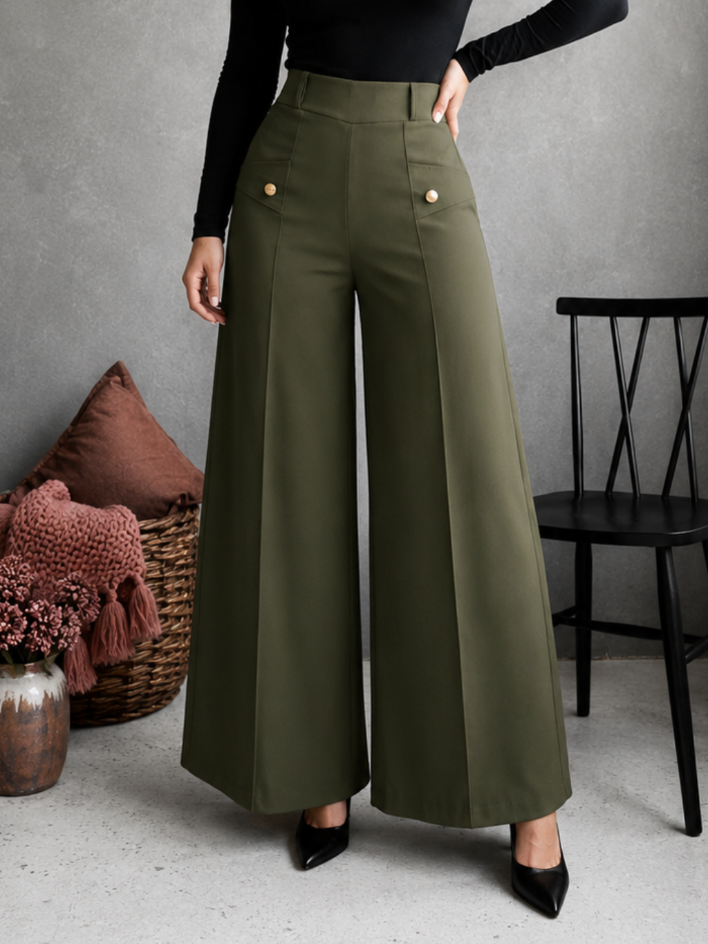 Pantalon Campana Licrado