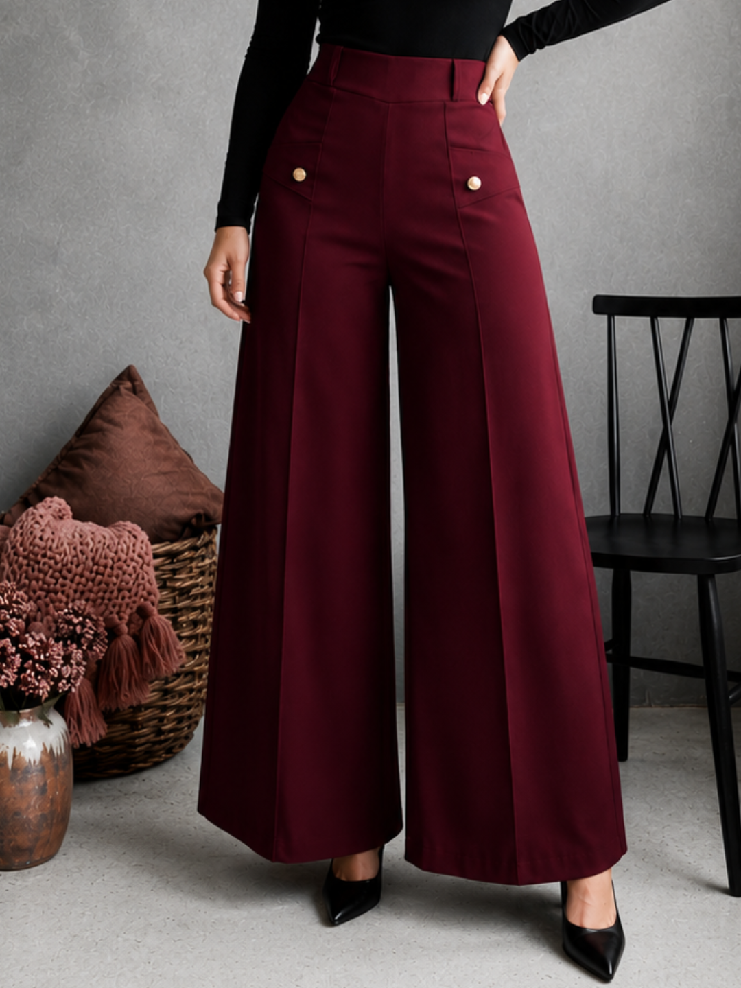 Pantalon Campana Licrado