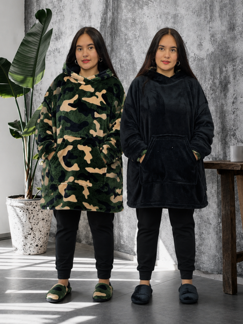 Buzo gigante cobija Camuflado